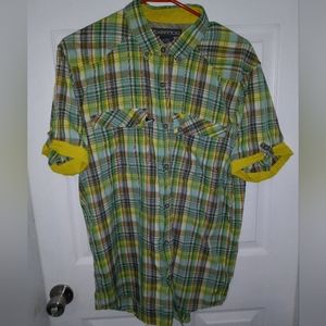 ExOfficio Men's Air Strip Button Down Shirt